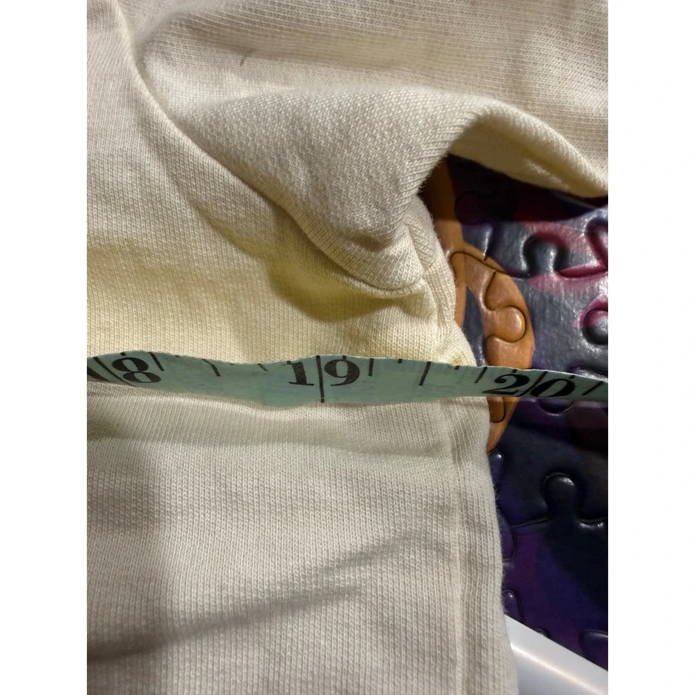 DEROCOCO Mens Cream Fitness Club Graphic Short Sleeve Polo Shirt‎ XS